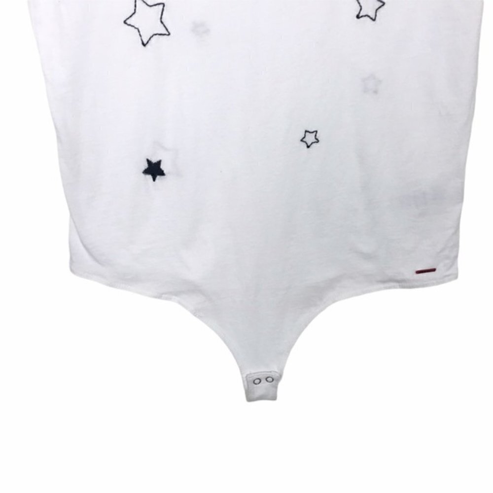 n:philanthropy White Palmer Star Bodysuit Tee - Picture 6 of 14